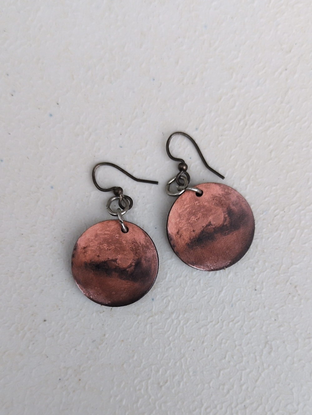 Mars Wooden Drop Earrings - Women's Jewelry